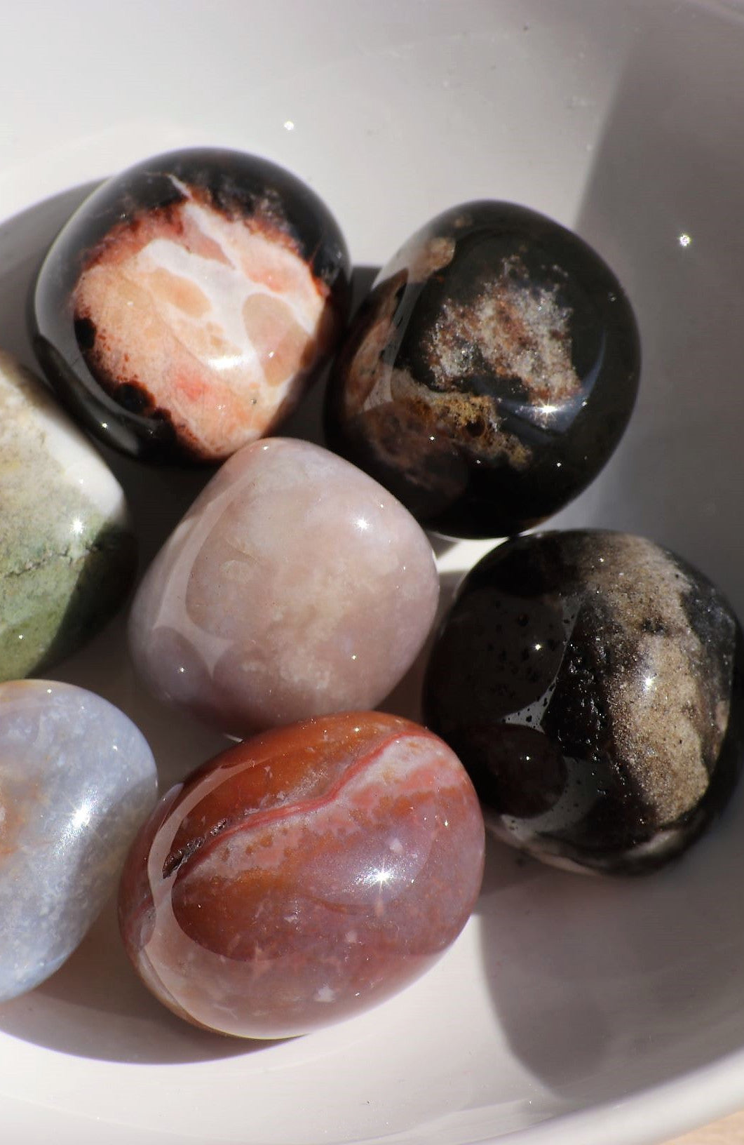 Sardonyx Tumbled A Stone